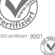 Astiga ist ISO 9001 zertifiziert - Siegel der Zertifizierung