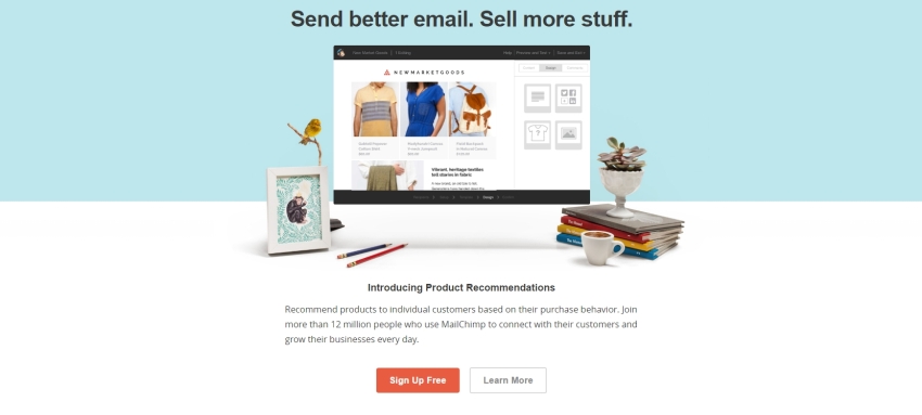 MailChimp Screenshot